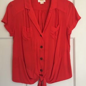 Maeve top from Anthropologie